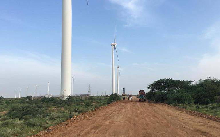 三峡一期（TGF）风电场道路施工1